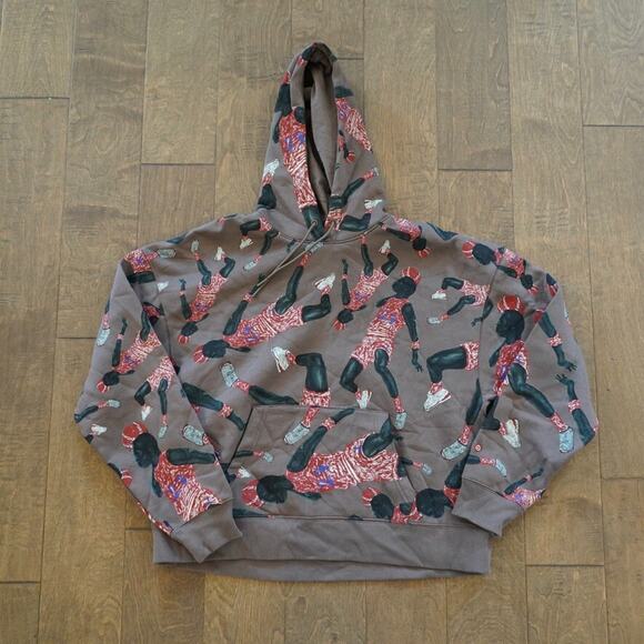 Air Jordan Artist Series by Parker‎ Duncan Hoodie Women S Loose Fit DX0387-274 - Picture 7 of 12
